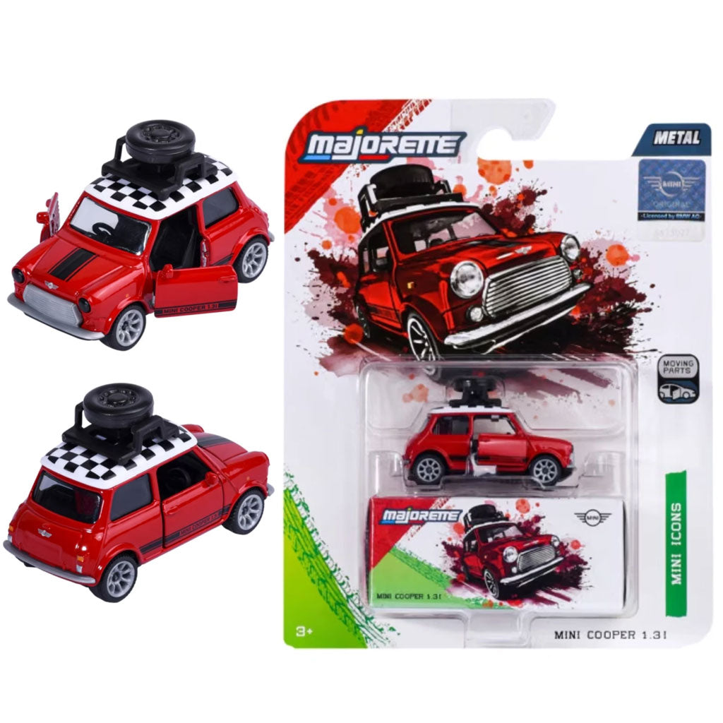 Majorette MINI Deluxe - Mini Cooper 1.3i Red (1:64 Scale)