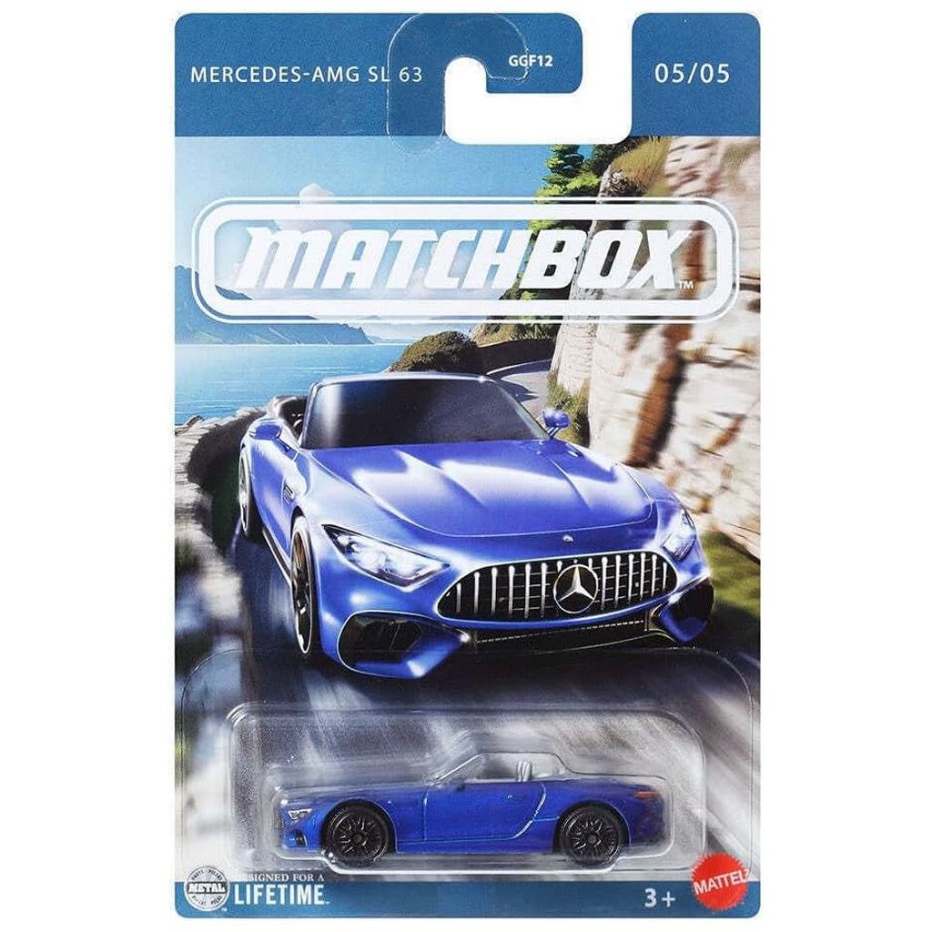 Matchbox European Series 2025 - 5/5 - Mercedes-AMG SL 63 Blue (1:64)
