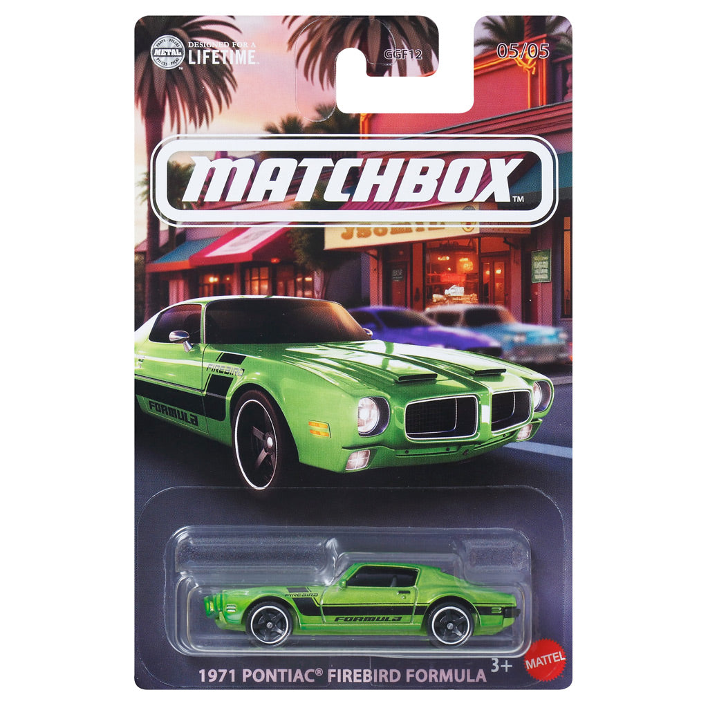 Matchbox Local Cruisers 2025 - 5/5 - 1971 Pontiac Firebird Formula