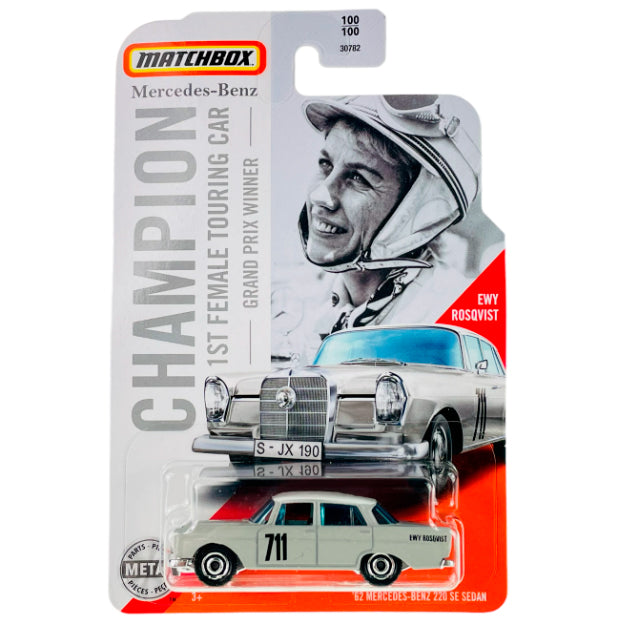 Matchbox '62 Mercedes-Benz 220 SE Sedan Ewy Rosqvist (1:64)