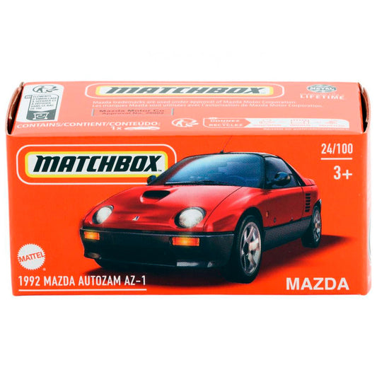 Matchbox Power Grabs - 1992 Mazda Autozam AZ-1 (HVP75) (1:64)
