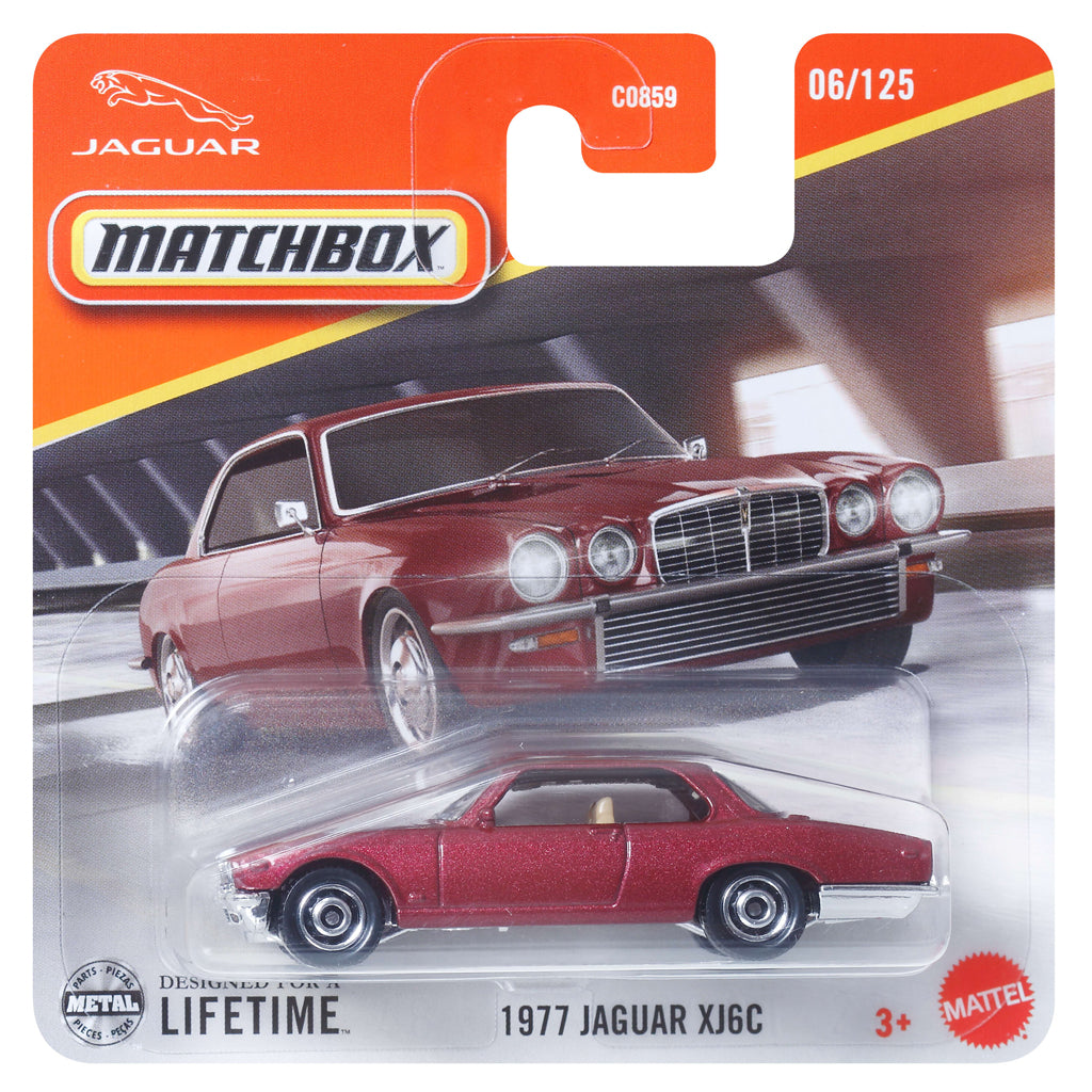 Matchbox - 1977 Jaguar XJ6C Maroon (SC) 2025 MBX Showroom (JBR74)