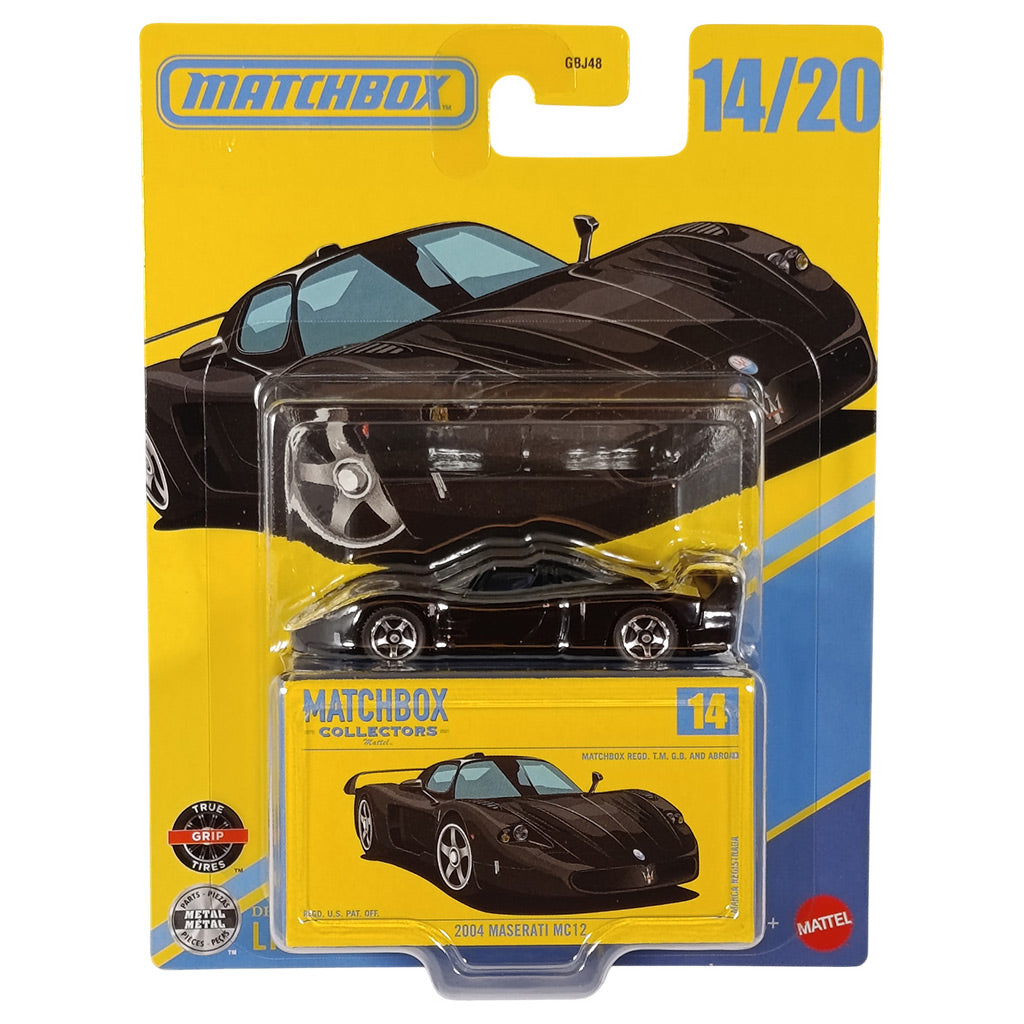 Matchbox Collectors Series 2026 - 2004 Maserati MC12 Black (1:64)