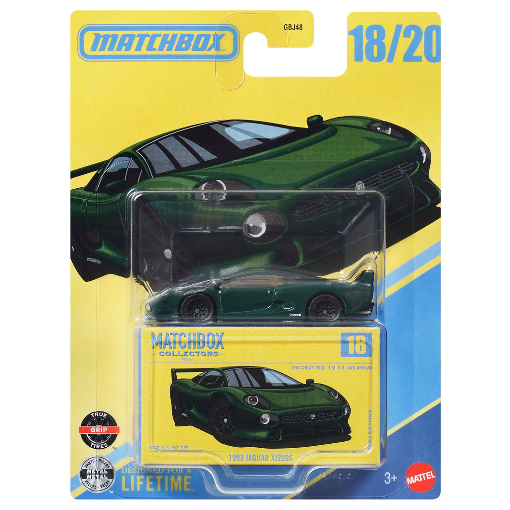 Matchbox Collectors Series 2026 - 1993 Jaguar XJ220S Green (1:64)