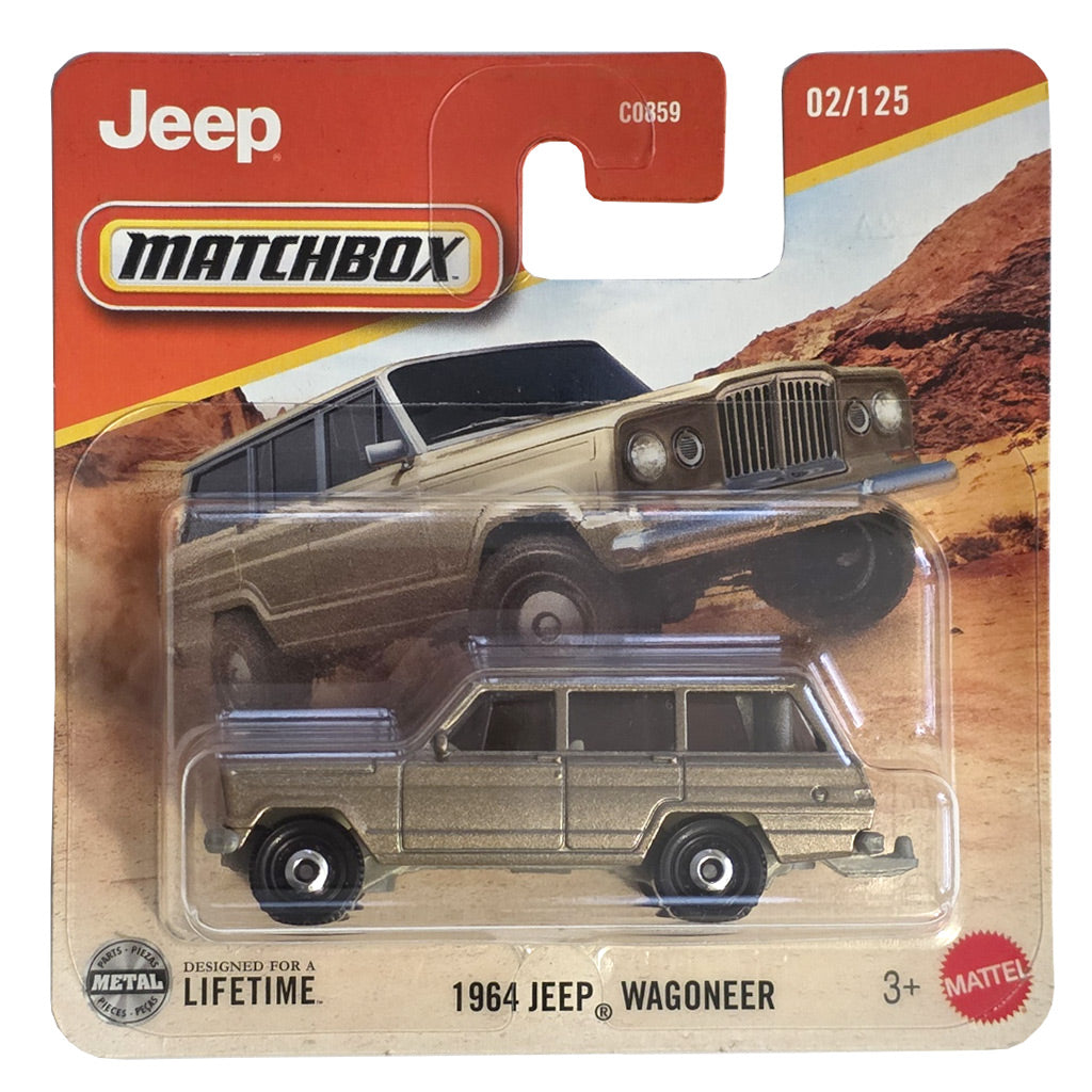 Matchbox - 1964 Jeep Wagoneer Bronze (SC) 2025 MBX Adventure (JBR90)
