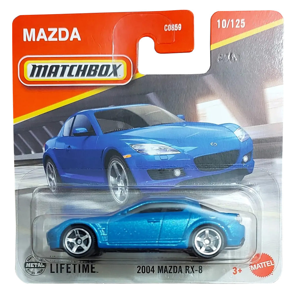 Matchbox - 2004 Mazda RX-8 Blue (SC) 2025 MBX Showroom (JBR77)