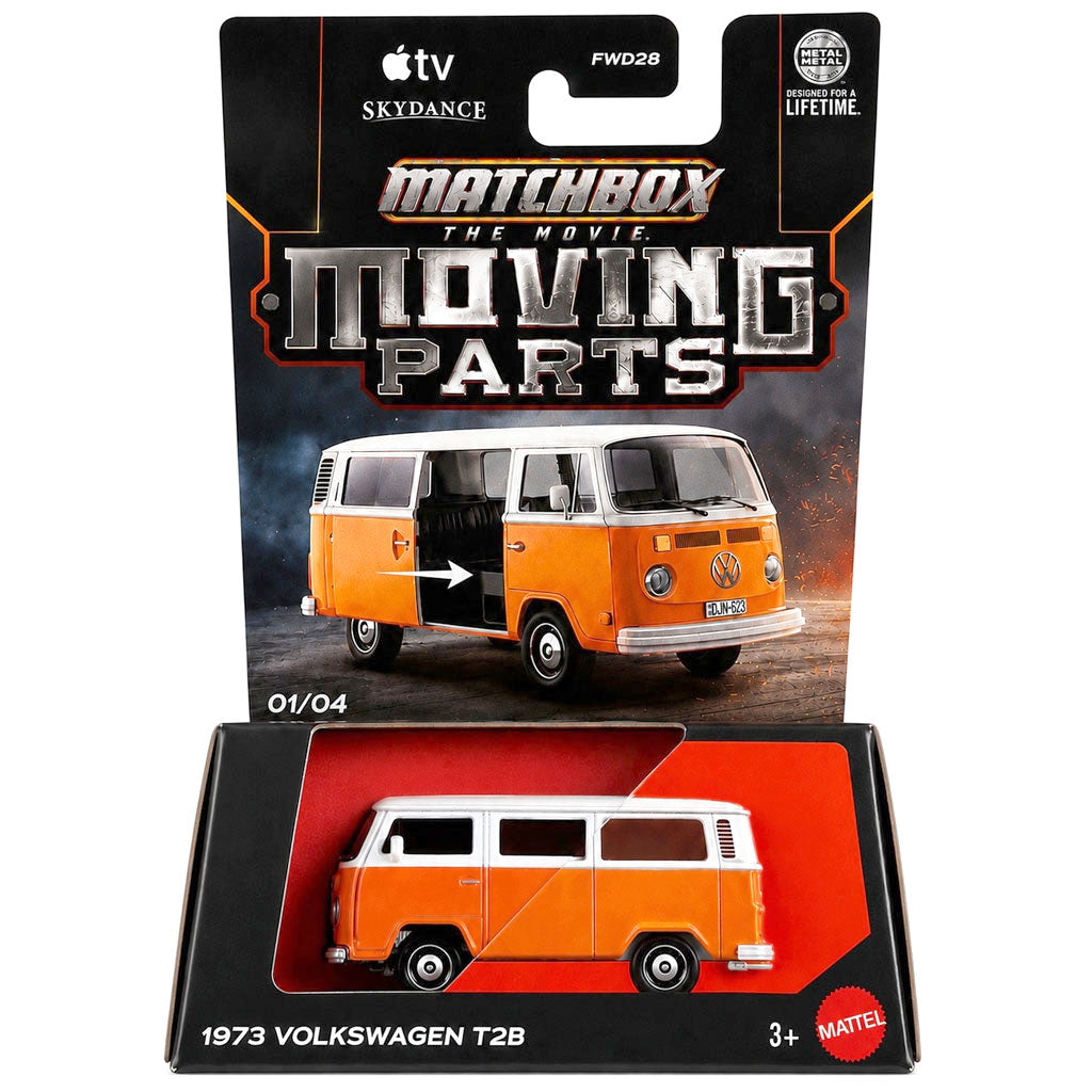 Matchbox Moving Parts 2026 - 1973 Volkswagen T2B (The Movie) JHV23