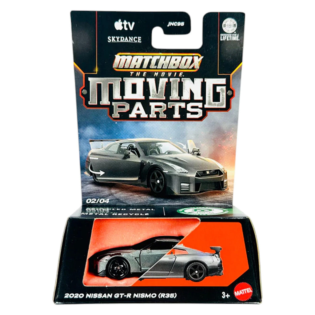 Matchbox The Movie Moving Parts - 2020 Nissan GT-R Nismo R35 (JND37)