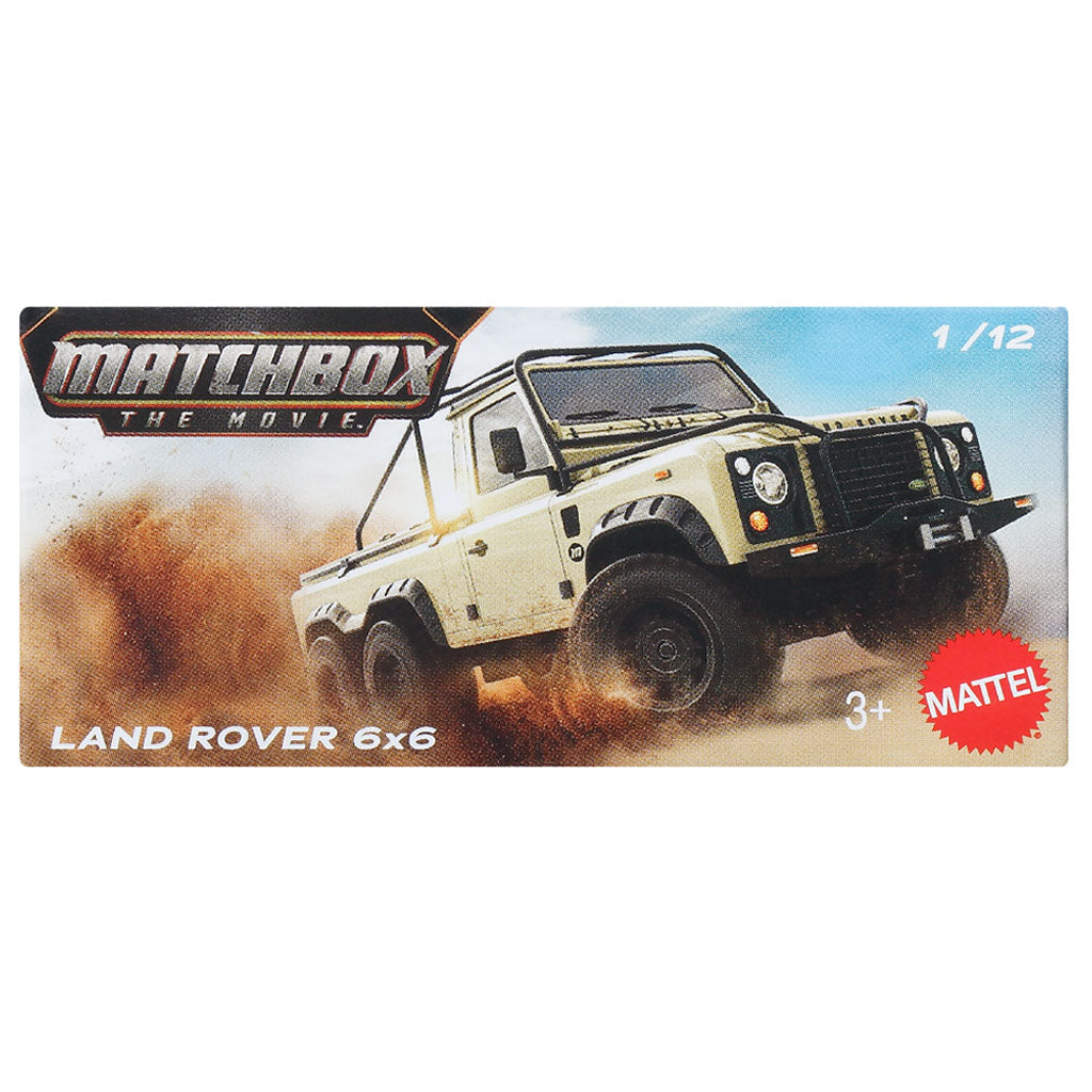 Matchbox The Movie Power Grabs - Land Rover 6x6 (JND21)