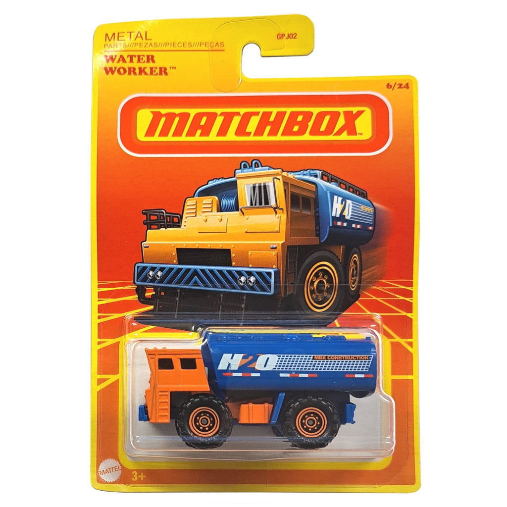 Matchbox Retro Series 2021 - Water Worker Blue/Orange