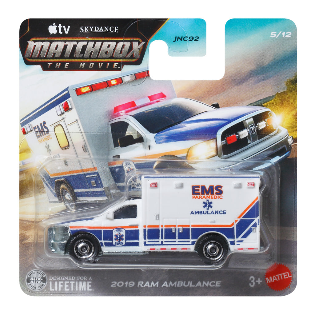 Matchbox The Movie - 2019 RAM Ambulance (SC) (JND13)