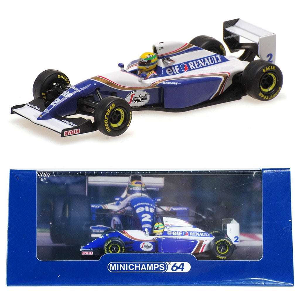 Minichamps Williams Renault FW16 #2 Ayrton Senna 1994 Brazil GP (1:64)