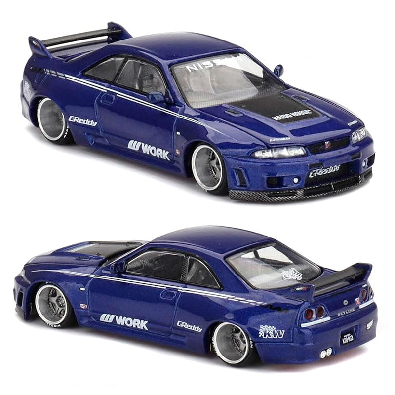 Mini GT Nissan Skyline GT-R R33 Kaido Works V2 (089) (1:64) (Seal Split)