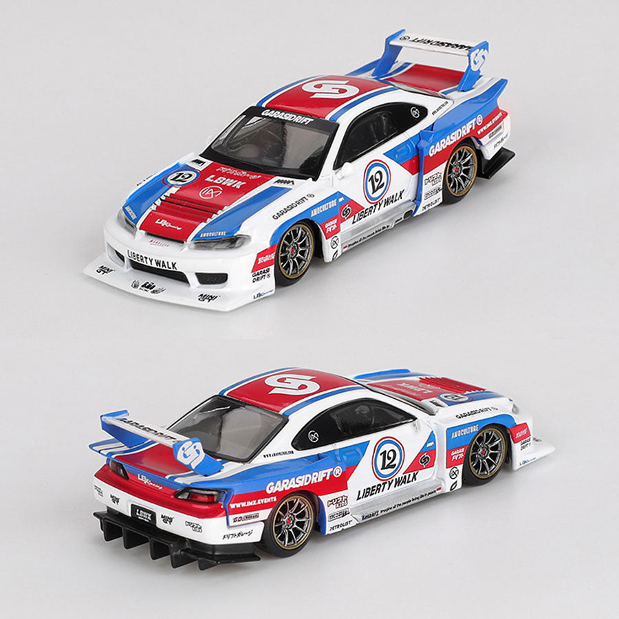 Mini GT Nissan Silvia S15 LB-Super Silhouette Garasidrift LBWK