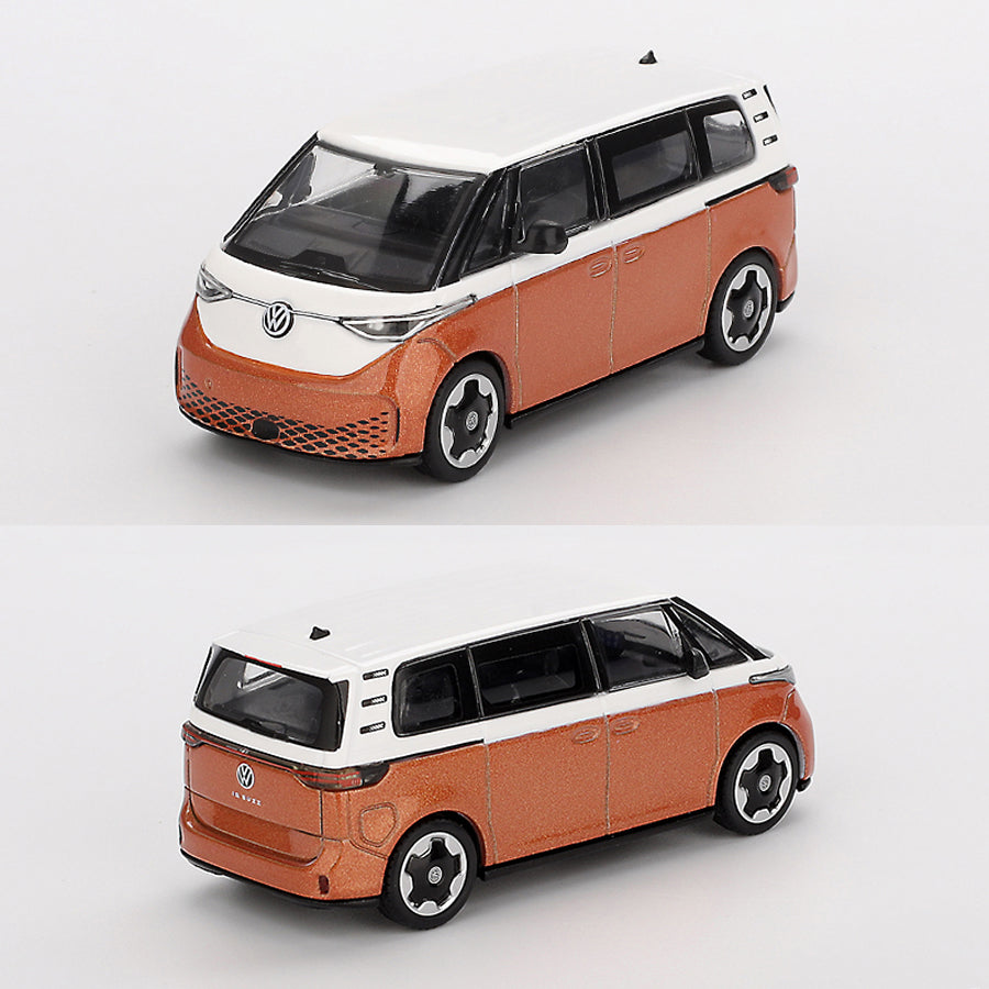 Mini GT Volkswagen ID Buzz Candy White / Energetic Orange (1061) 1