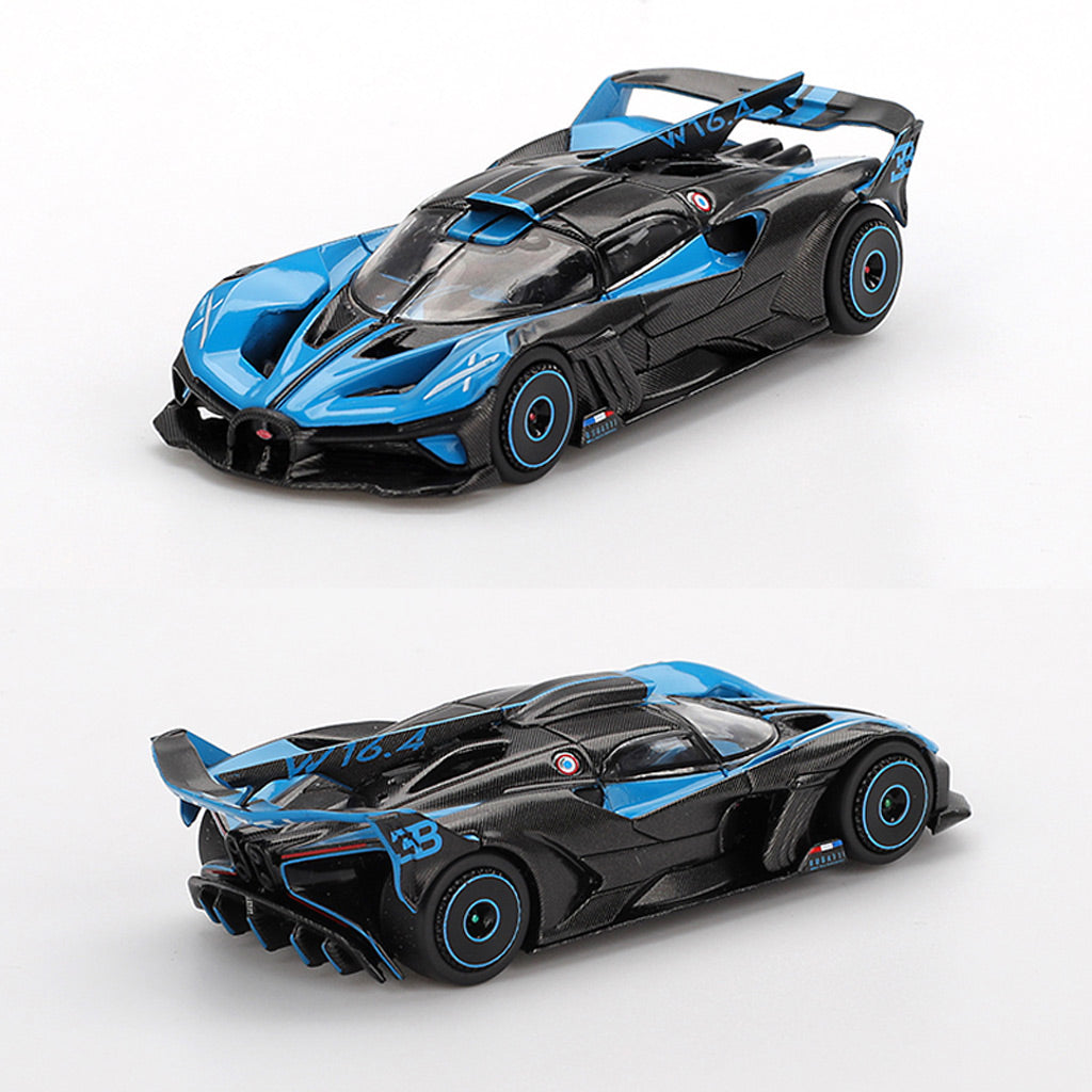 Mini GT Bugatti Bolide Presentation Blue (1063) (1:64 Scale)