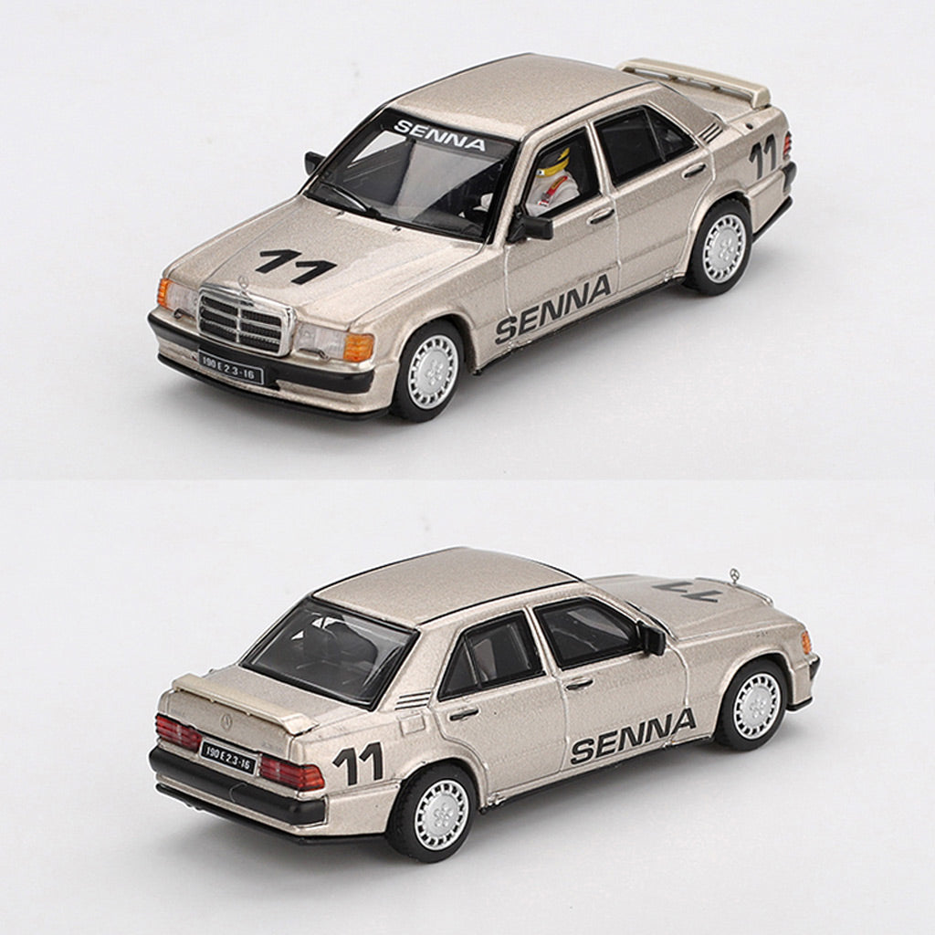 Mini GT Mercedes-Benz 190 E 2.3-16 Race Of Champions 1984 Senna (1076)