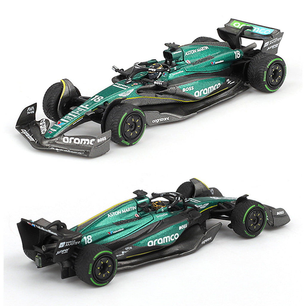 Mini GT Aston Martin AMR24 Canadian GP 2024 #18 Lance Stroll (1114)