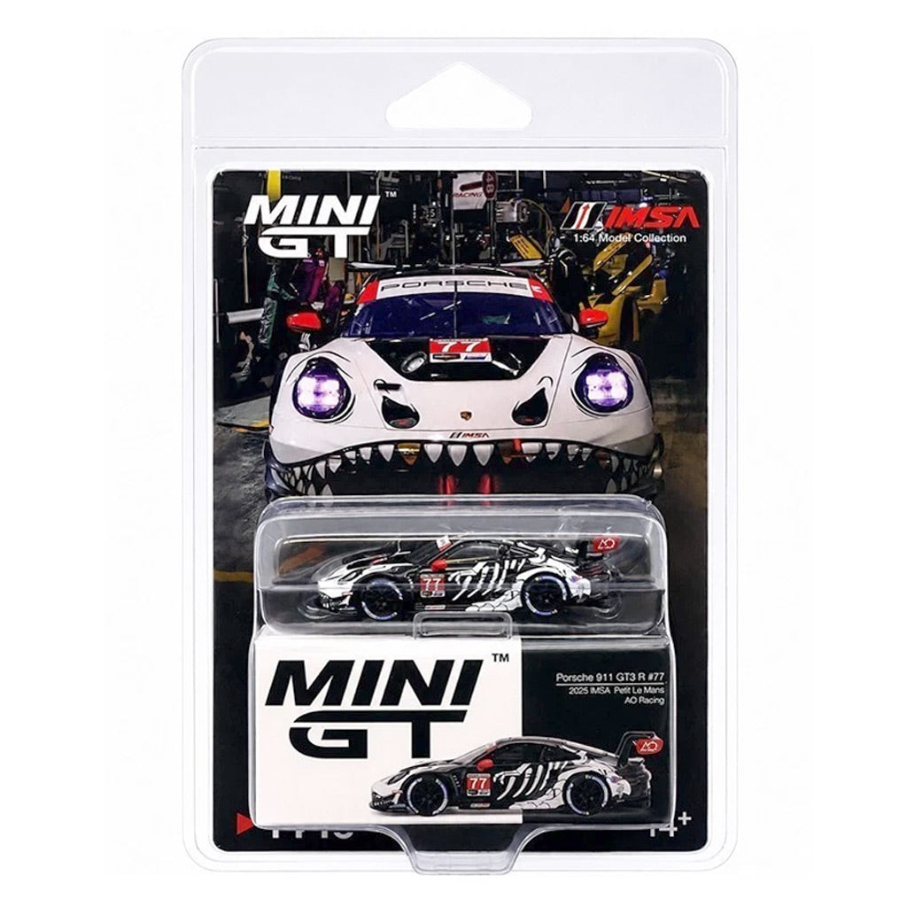 Mini GT Porsche 911 GT3 R Skeleton Rexy 2025 (1143) 1:64 Blister