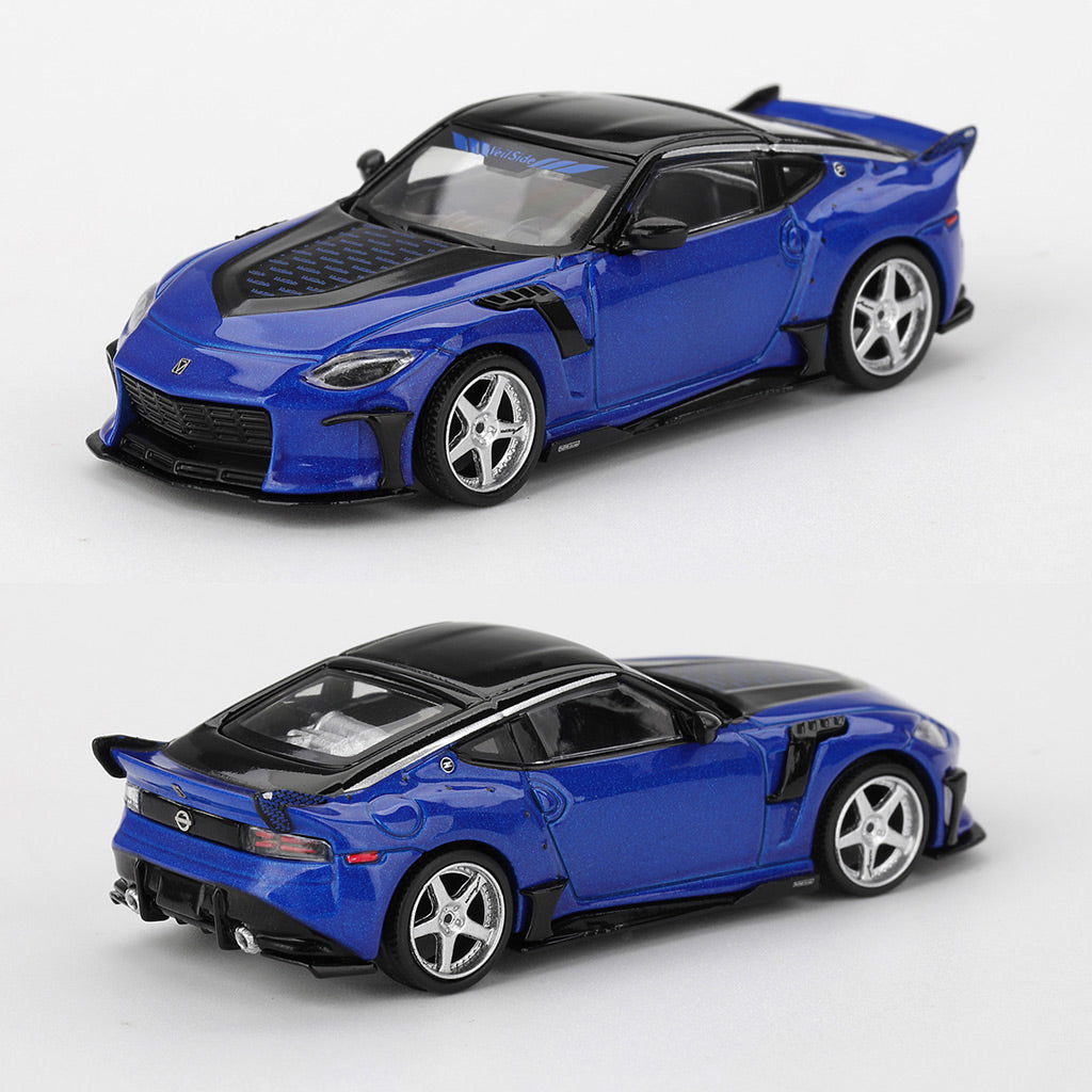 Mini GT Nissan Fairlady Z Veilside FFZ400 Seiran Blue (1167) (1:64)