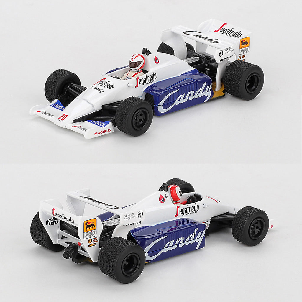 Mini GT Toleman TG184 #20 Johnny Cecotto 1984 Monaco GP (1193) (1:64)