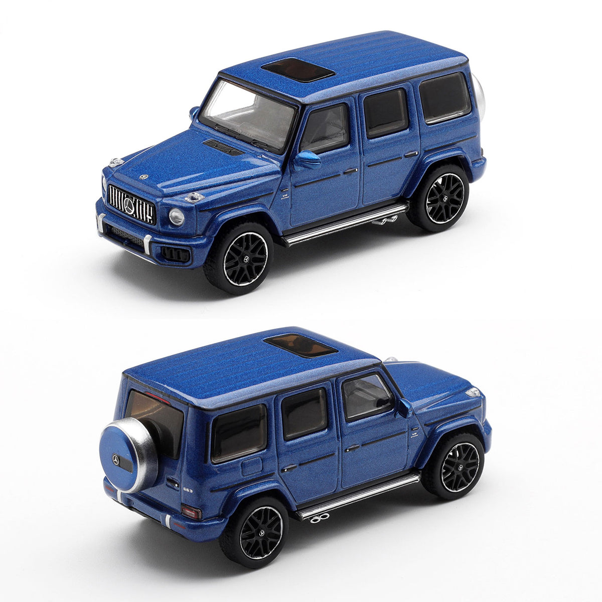 Mini GT Mercedes-Benz AMG G 63 Dark Blue Metallic (1210) (1:64 Scale)