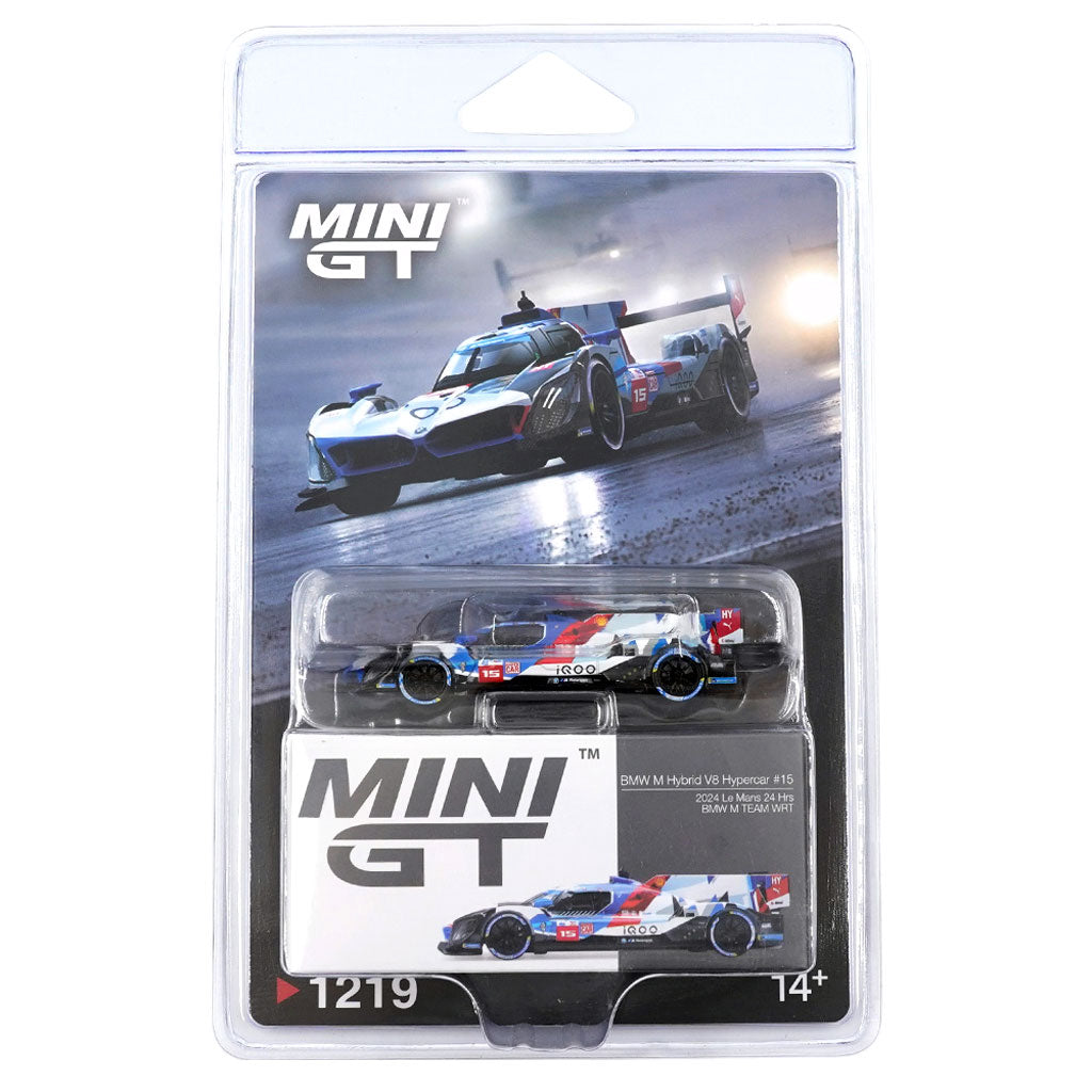 Mini GT BMW M Hybrid V8 Hypercar #15 WRT 2024 Le Mans (1219) (Blister)
