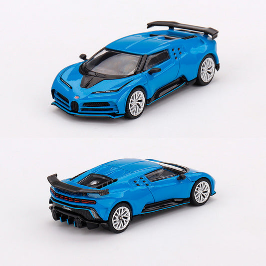 Mini GT Bugatti Centodieci Blue LHD (1:64) (586)