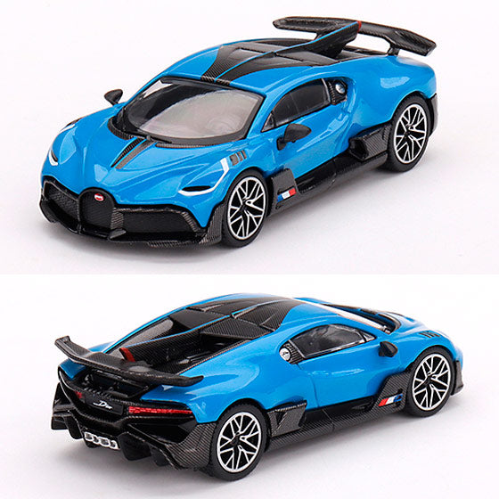 Mini GT Bugatti Divo Blue (601) (1:64)