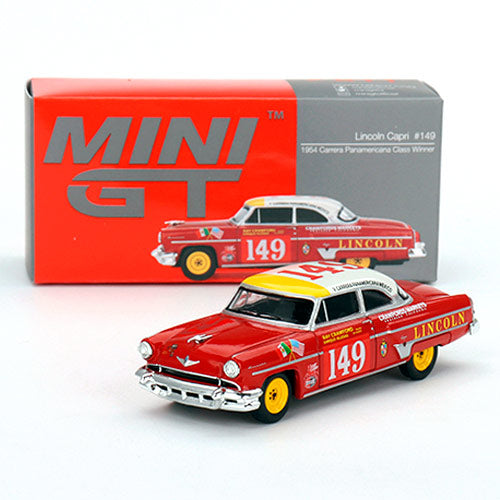 Mini GT Lincoln Capri 1954 Carrera Panamericana (611) (Box Is Dented)