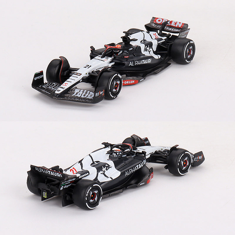 Mini GT AlphaTauri AT04 F1 2023 Australian GP #21 de Vries (727) 1:64