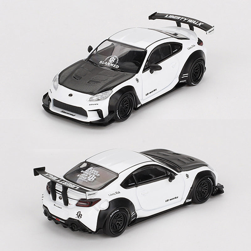 Mini GT Toyota GR86 LB Nation White (769) (1:64 Scale)