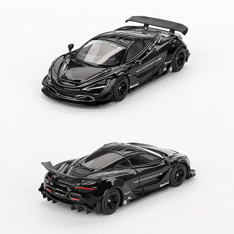 Mini GT McLaren 720S LB Works Black (777) (1:64 Scale)