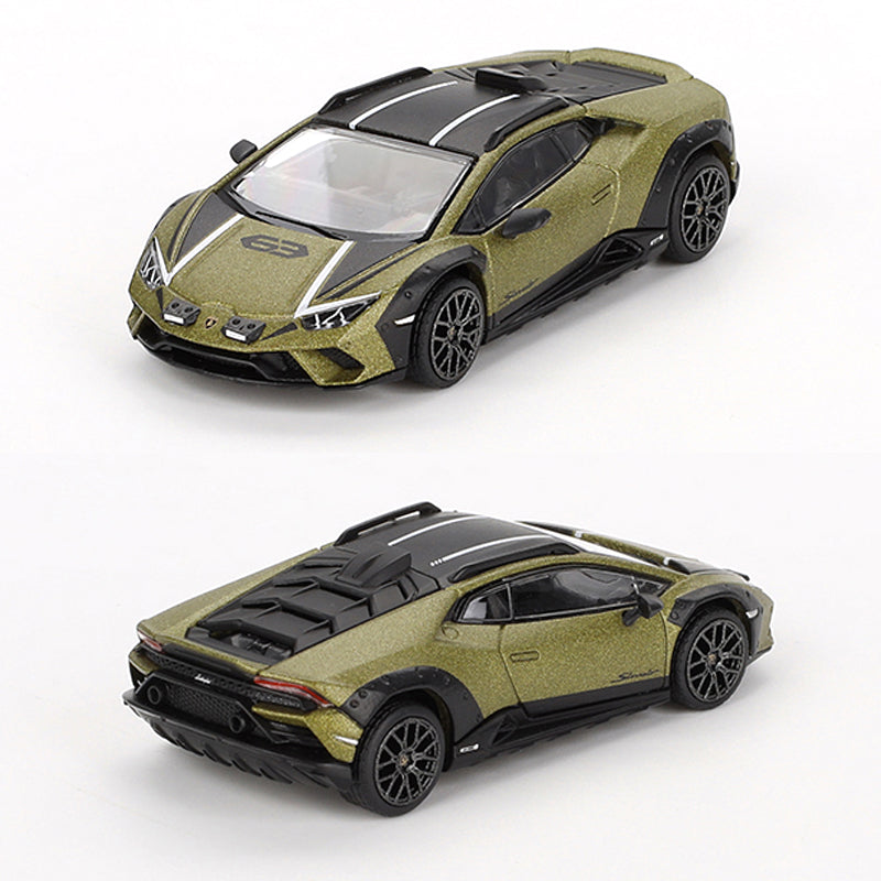 MINI GT 1/64 ランボルギーニ ウラカン GT マジックグリーン Mini GT Lamborghini Huracan Sterrato Verde Gea Matt (779) (1:64