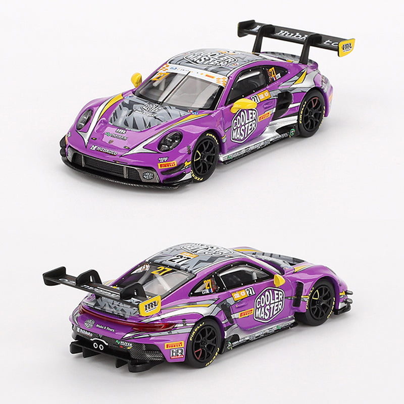 Mini GT Porsche 911 GT3 R #27 HubAuto 2023 FIA GT World Cup (793)