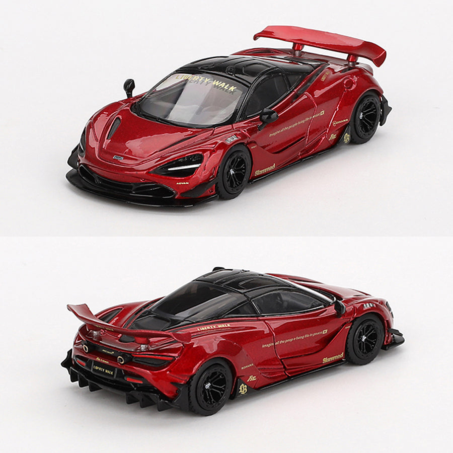 Mini GT McLaren 720S LB Works Gem Red (828) (1:64 Scale) – AGR Models