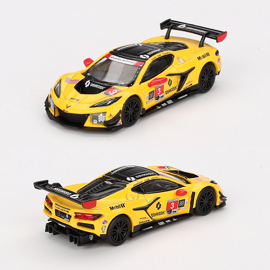 Mini GT Chevrolet Corvette Z06 GT3R #3 IMSA 2024 Daytona 24H (854)