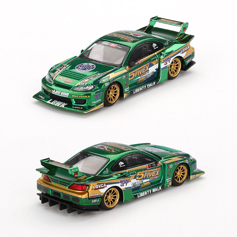 Mini GT Nissan Silvia S15 LB-Super Silhouette 2024 Fausto Racing