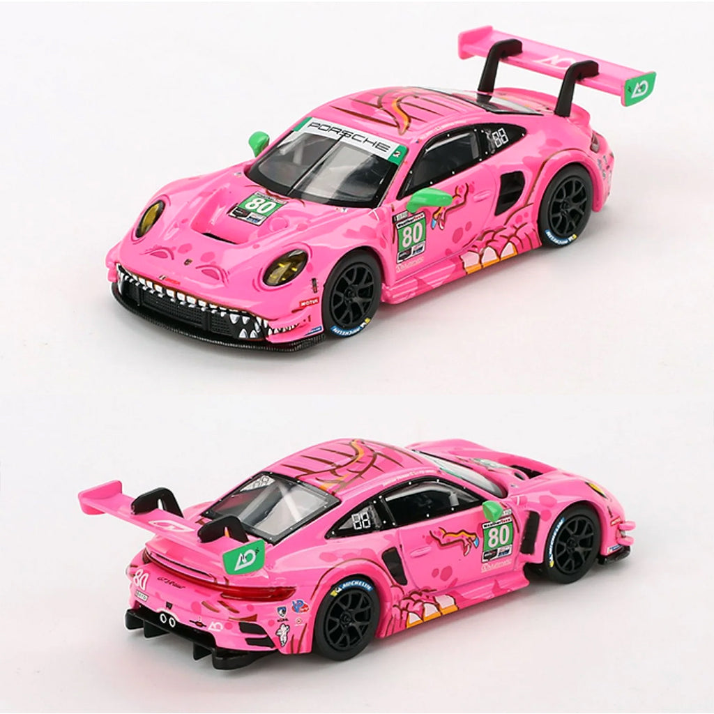 Mini GT Porsche 911 GT3 R #80 Roxy AO Racing 2023 IMSA Virginia (872)
