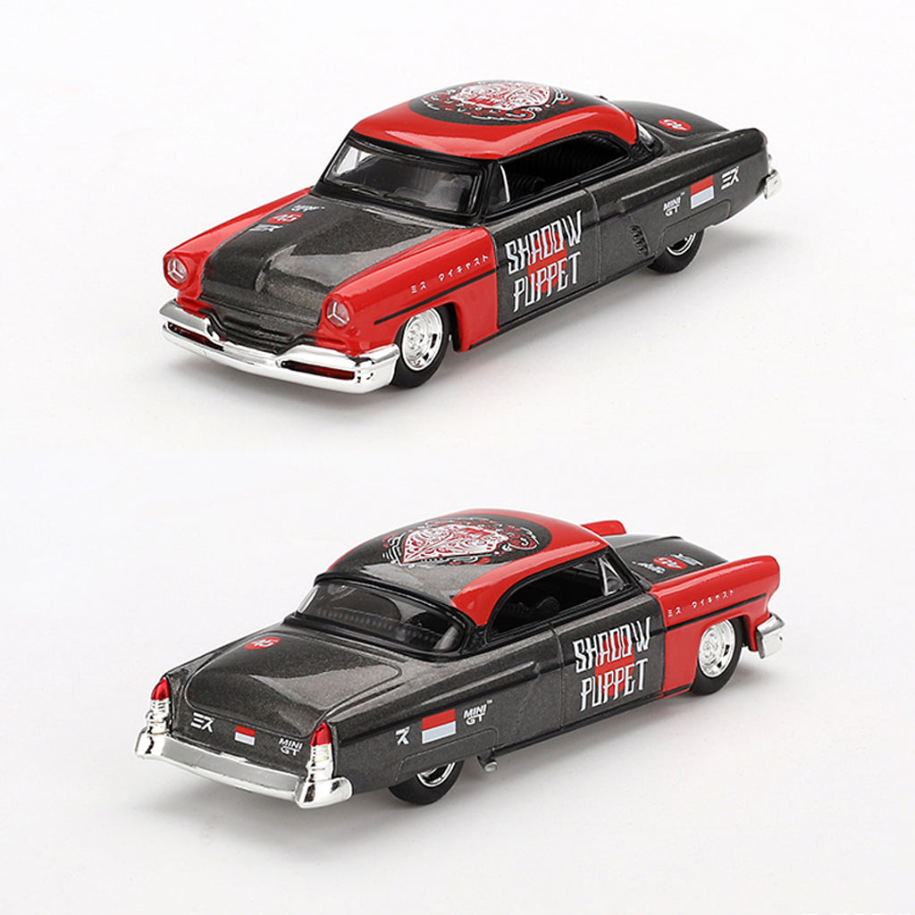 Mini GT Lincoln Capri Hot Rod 1954 Shadow Puppet MIZU (874) (1:64