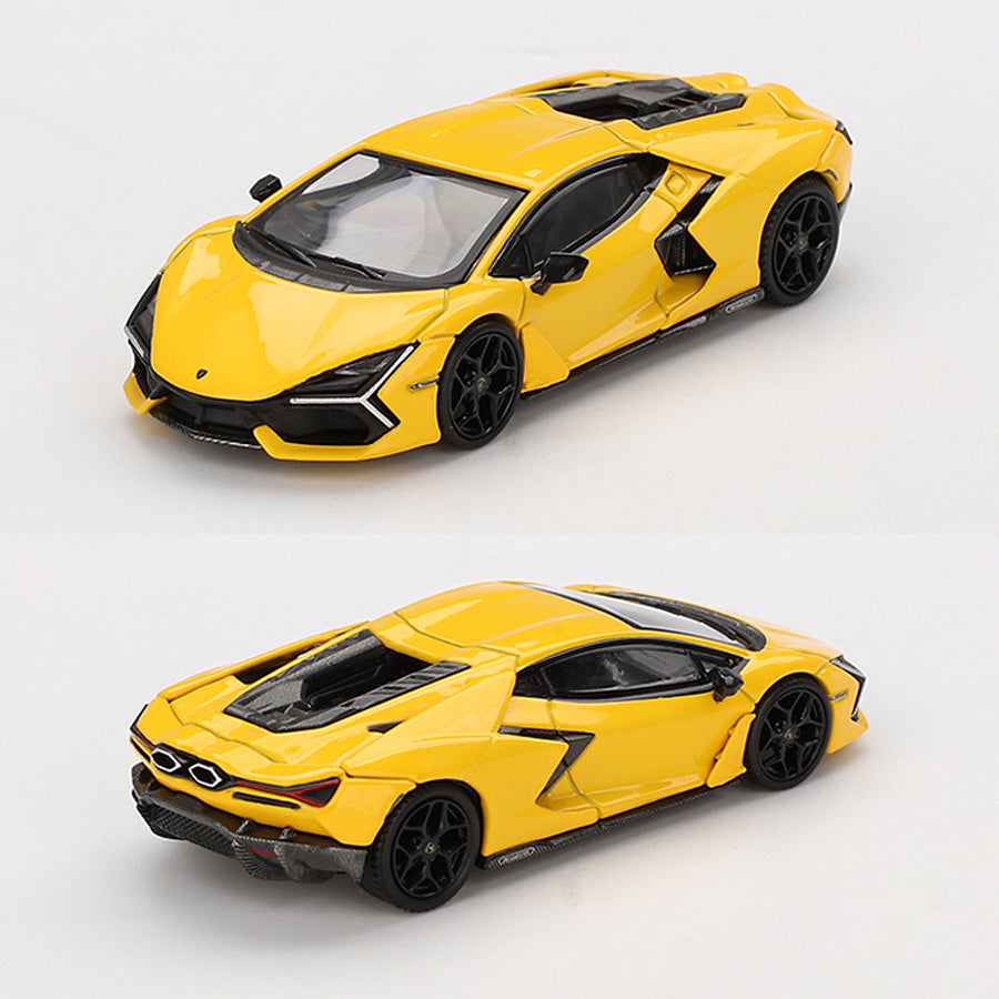ミニカー Lamborghini Revuelto Mini GT Lamborghini Revuelto Giallo Yellow (886) (1:64 Scale