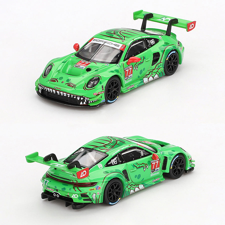 Mini GT Porsche 911 GT3 R #77 Rexy AO Racing 2024 IMSA Daytona