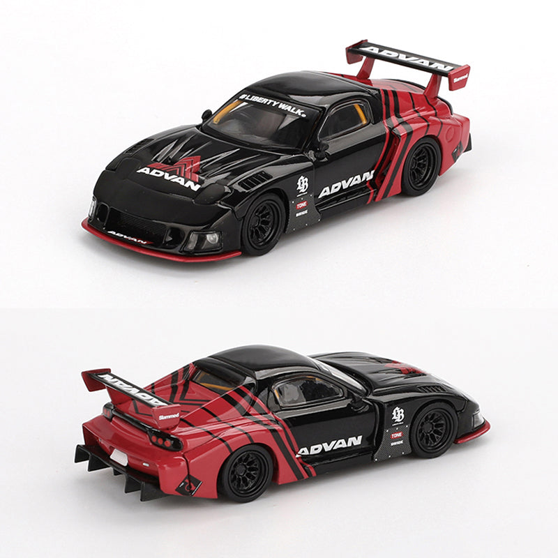 Mini GT Mazda RX-7 LB-Super Silhouette Advan Livery (983) (1:64 Scale)