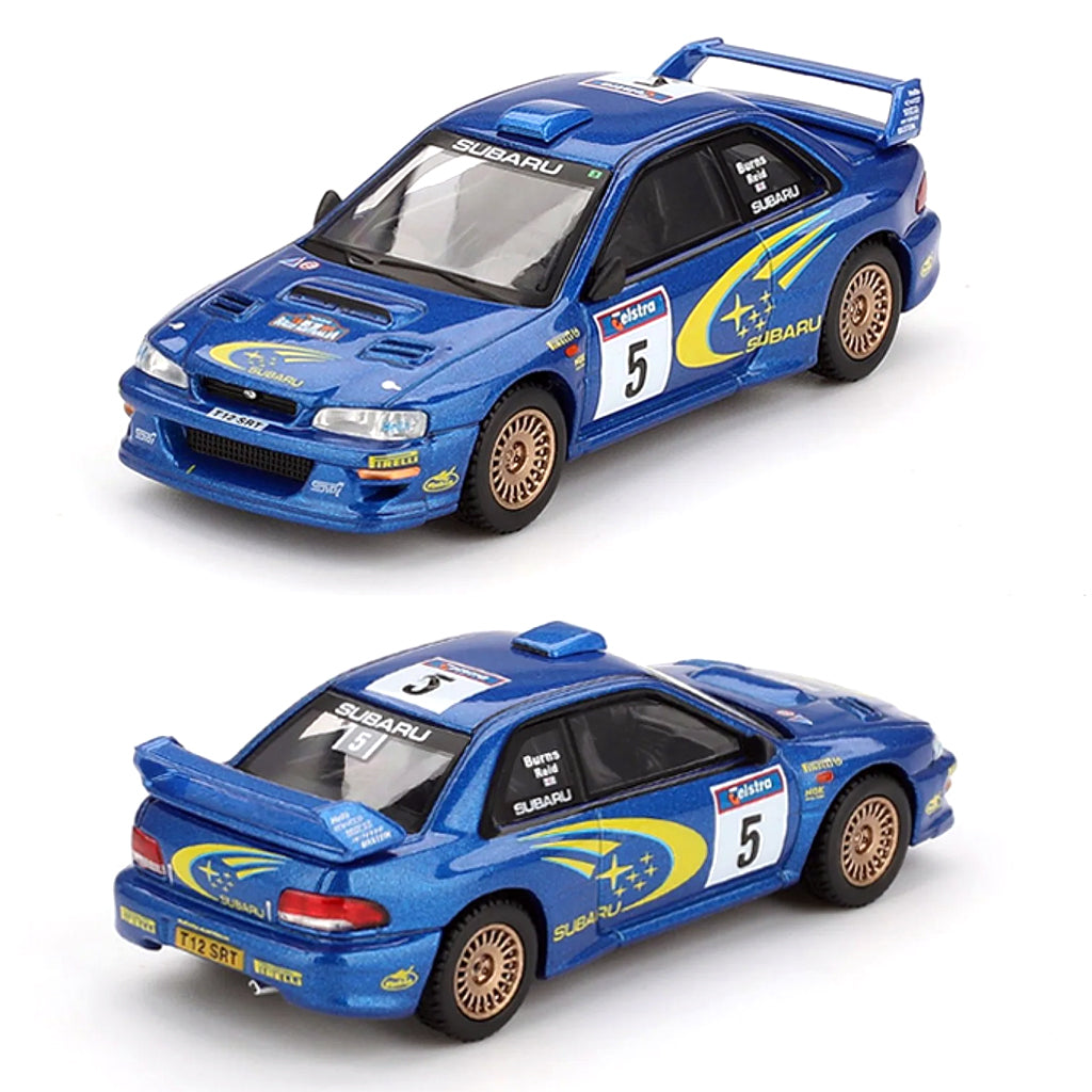 Mini GT Subaru Impreza WRC99 Rally Australia 1999 Richard Burns (1:64)