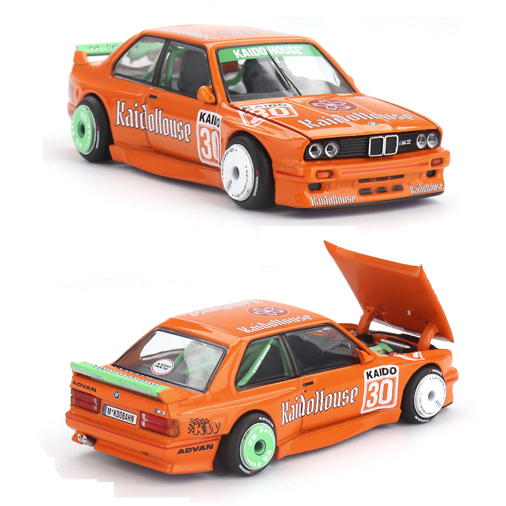 Mini GT Kaido House BMW M3 KaidoHaus V1 Orange (177) (1:64 Scale)