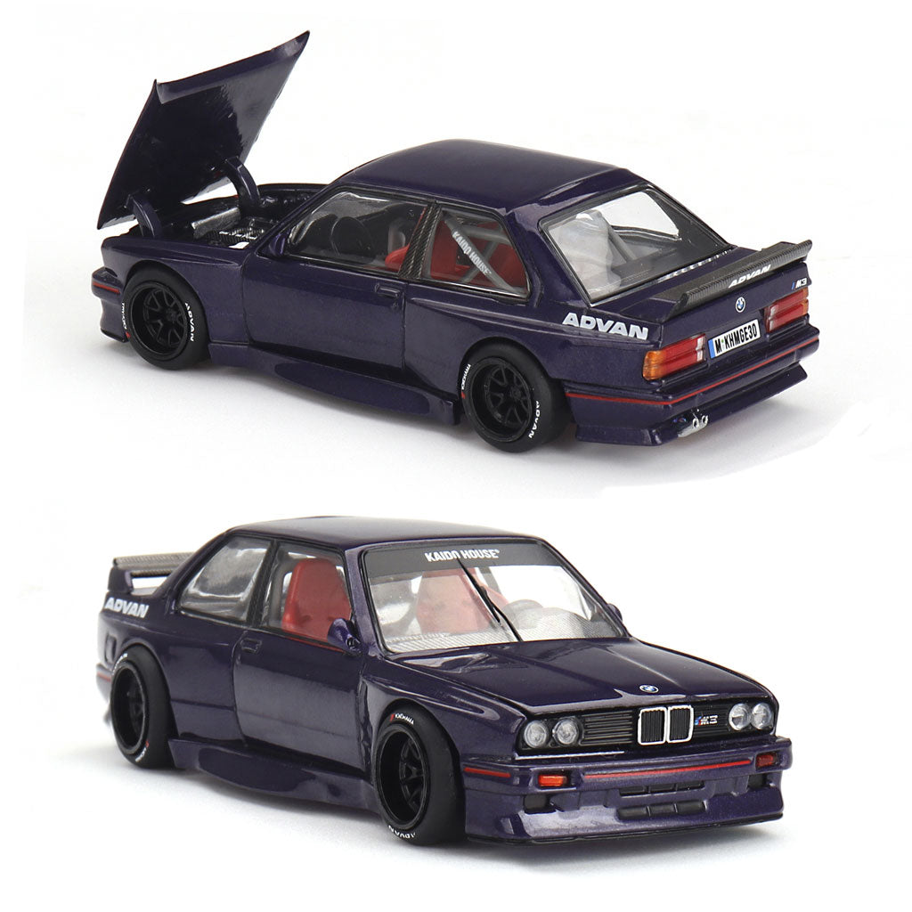 Mini GT Kaido House BMW M3 Kaido GT V2 Blue (216) (1:64 Scale)