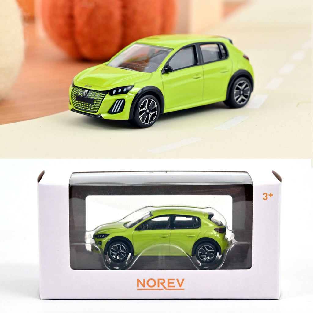 Peugeot 208 GT de 2024 Jaune Agueda au 1/43 de Norev 472840 Peugeot 208 GT de 2024 Jaune Agueda au 1/43 de Norev 472840