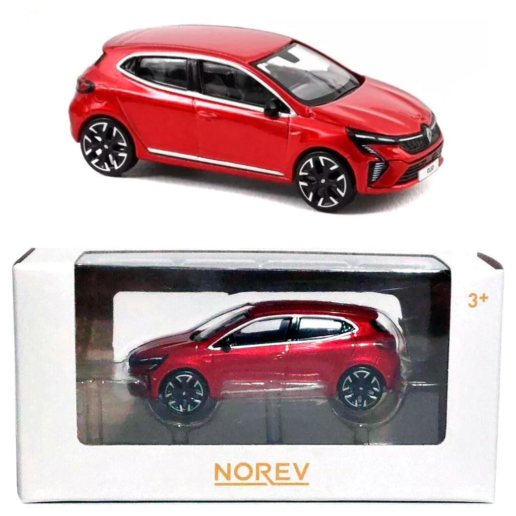Norev 2024 Renault Clio Flame Red (1:64)