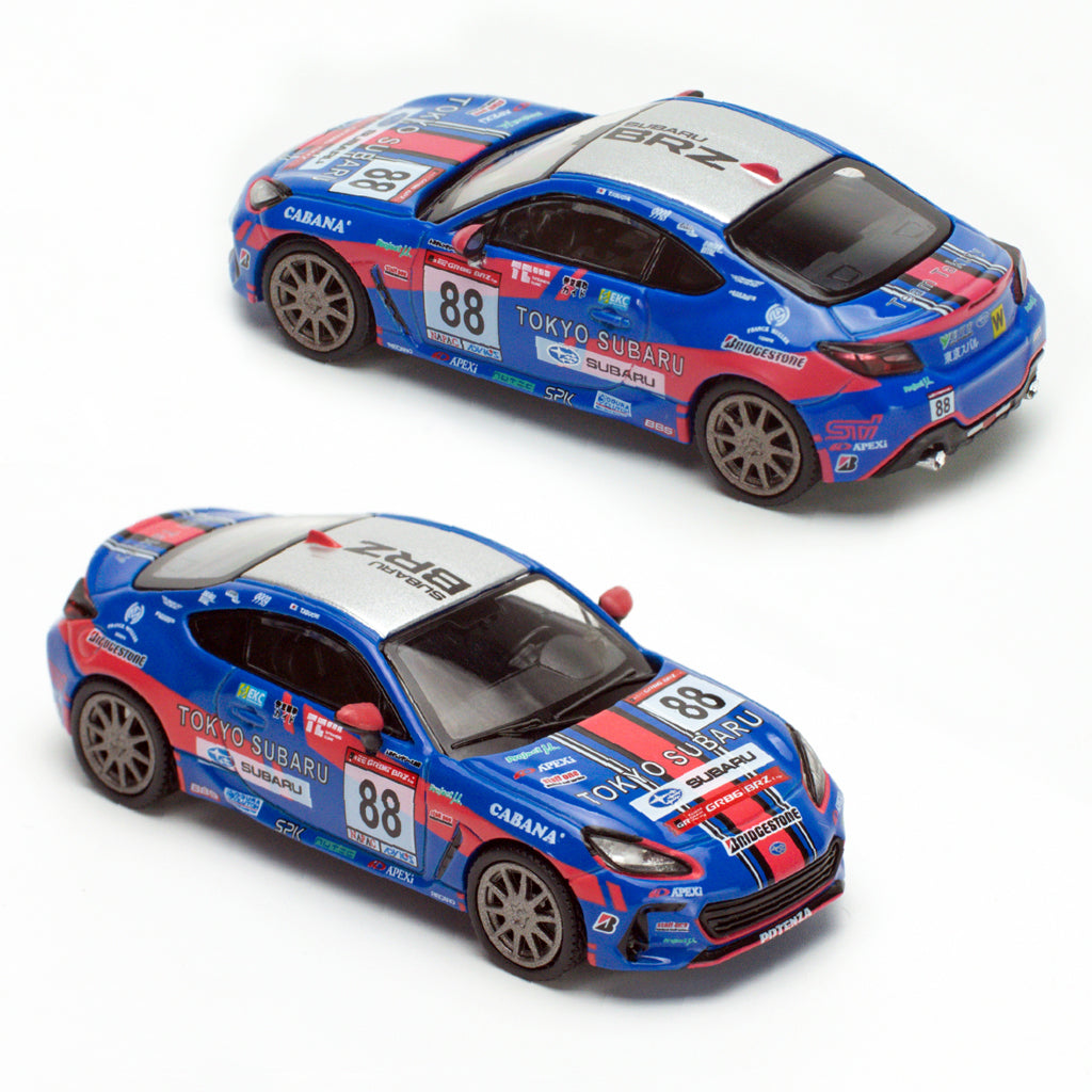 Pop Race Subaru BRZ Tokyo Subaru Racing #88 (PR64-88) (1:64)