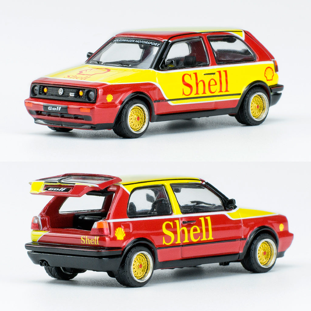 Pop Race Volkswagen Golf GTI Mk2 Shell Livery (1:64)
